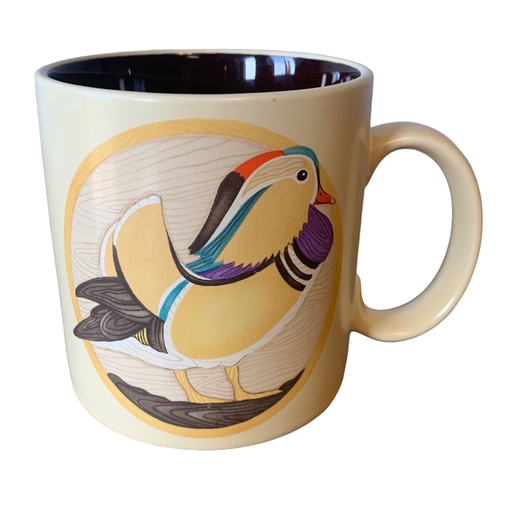 Vintage Applause Wood Duck Mug 12 oz.